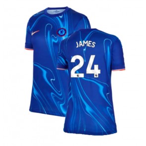 Chelsea Reece James #24 Replika Hjemmebanetrøje Dame 2024-25 Kortærmet